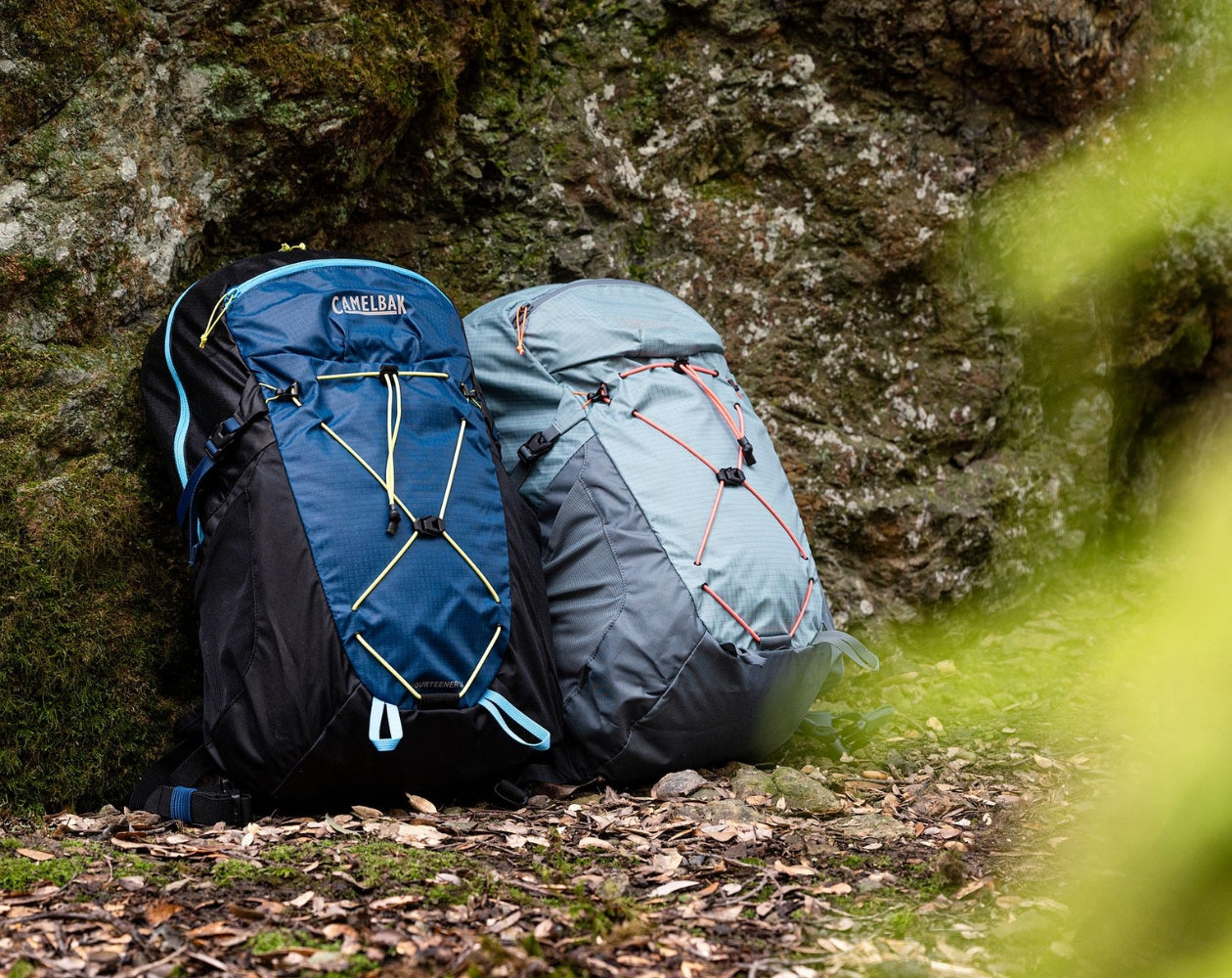 Hiking hydration outlet packs